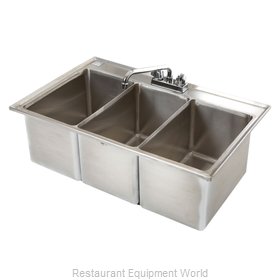 Klinger's Trading Inc. DBS-2 Underbar Sink, Drop-In