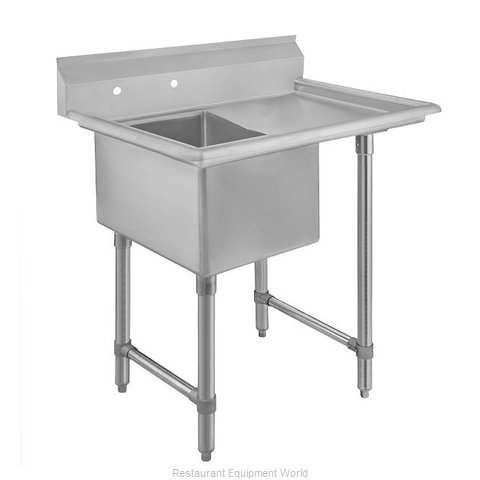 Klinger's Trading Inc. ECS11824DR24 Sink, (1) One Compartment