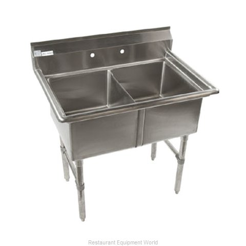 Klinger's Trading Inc. ECS2 Sink, (2) Two Compartment