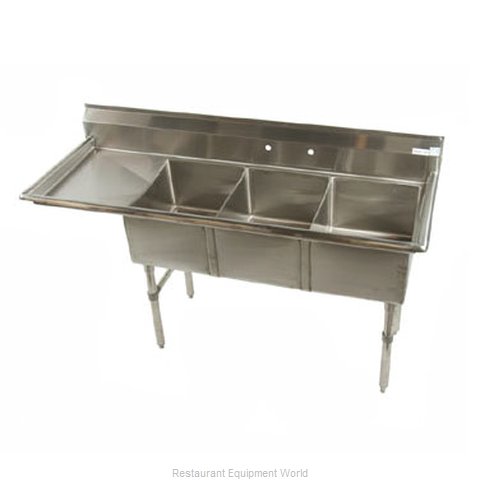 Klinger's Trading Inc. ECS3DL Sink, (3) Three Compartment