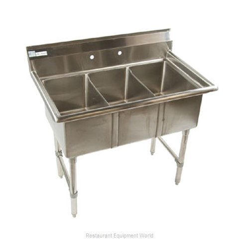 Klinger's Trading Inc. ECS3SM Sink, (3) Three Compartment