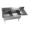Fregadero, (2) Dos Tarjas/Compartimientos
 <br><span class=fgrey12>(Klinger's Trading Inc. EIT2DR Sink, (2) Two Compartment)</span>
