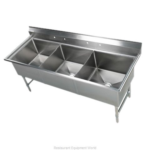 Klinger's Trading Inc. EIT3 Sink, (3) Three Compartment