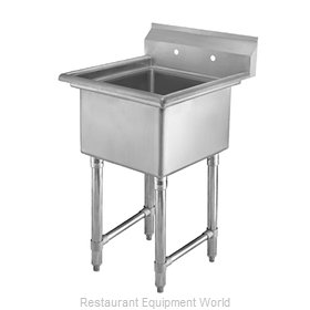 Klinger's Trading Inc. HDS1-1818 Sink, (1) One Compartment