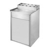 Klinger's Trading Inc. WR-2000 Trash Receptacle, Cabinet Style