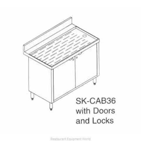 LaCrosse CL-CAB36 Underbar Workboard Storage Cabinet