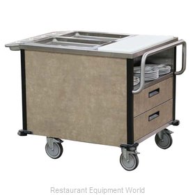 Lakeside 6755 Serving Counter, Hot Food, Electric