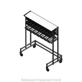 Lakeside DCD-2612 Tray Starter Set-Up Station