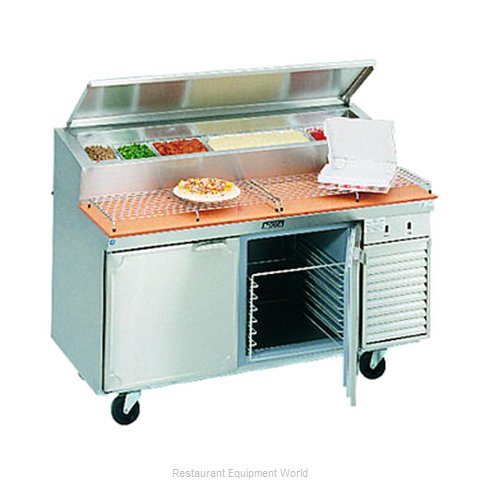 Larosa 2562-PTB Refrigerated Counter, Pizza Prep Table