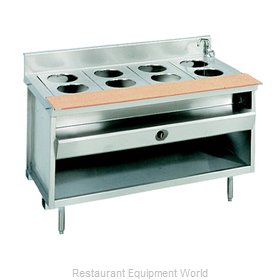 Larosa L-80130-28 Serving Counter, Hot Food, Gas