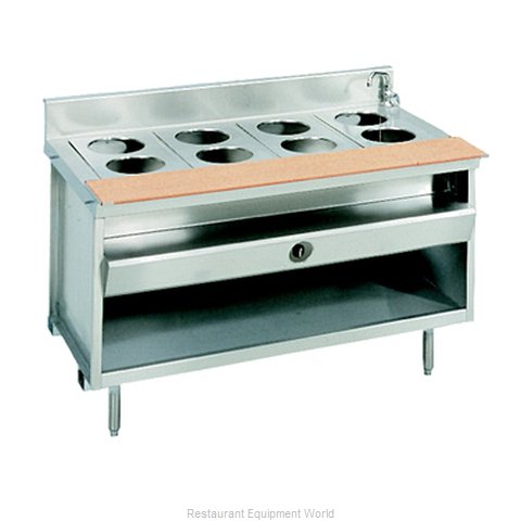 Larosa L-80186-32 Serving Counter, Hot Food, Gas (Magnified)
