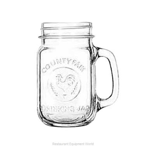 Libbey 97085 Glass, Mason Jar