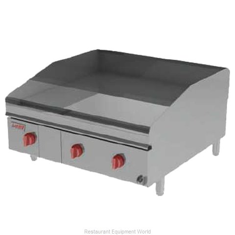 Lang Manufacturing 236ZTD Griddle, Gas, Countertop (Magnified)