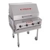 Asador Tipo Carbón, a Gas, Parrilla para Exteriores
 <br><span class=fgrey12>(MagiKitch'N LPAGA-30-SS Charbroiler, Gas, Outdoor Grill)</span>