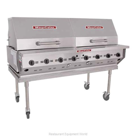 MagiKitch'N LPAGA-60-SS Charbroiler, Gas, Outdoor Grill