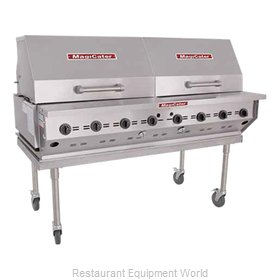 MagiKitch'N LPAGA-60-SS Charbroiler, Gas, Outdoor Grill