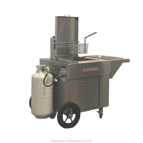 MagiKitch'N MCF14 Fryer, Gas, Outdoor Portable