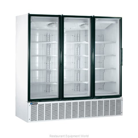 Master-Bilt BLG-74HD Low Temp Glass Door Merchandiser