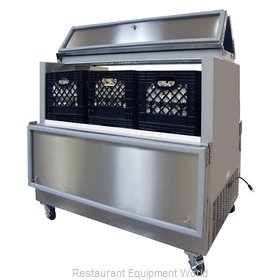 Master-Bilt DOMC-124SS-A Milk Cooler / Station