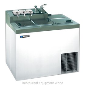 Master-Bilt FLR-60 Ice Cream Dipping Cabinet With Syrup Rail