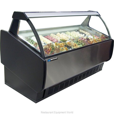 Master-Bilt GEL-12 Display Case, Dipping, Gelato/Ice Cream