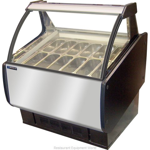 Master-Bilt GEL-9 Display Case, Dipping, Gelato/Ice Cream