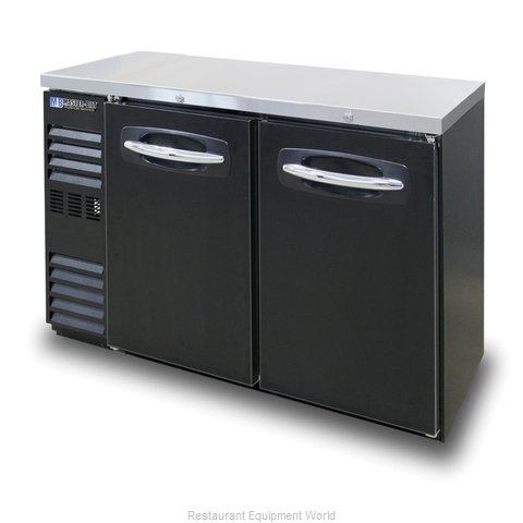 Master-Bilt MBBB48N Back Bar Cabinet, Refrigerated