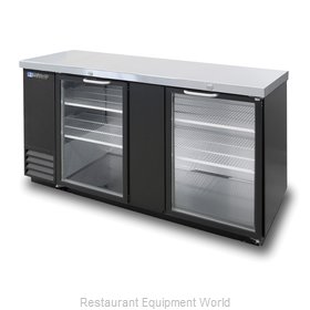 Master-Bilt MBBB69-G Back Bar Cabinet, Refrigerated