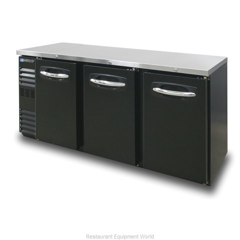 Master-Bilt MBBB72N Back Bar Cabinet, Refrigerated