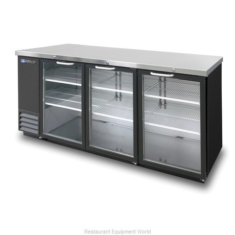 Master-Bilt MBBB79-G Back Bar Cabinet, Refrigerated