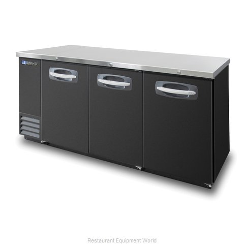 Master-Bilt MBBB79 Back Bar Cabinet, Refrigerated
