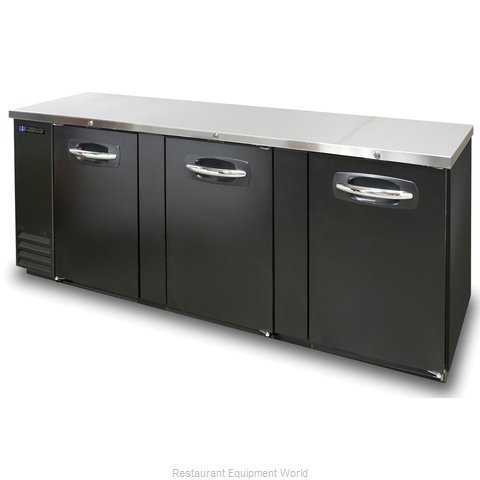 Master-Bilt MBBB95 Back Bar Cabinet, Refrigerated