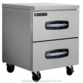 Master-Bilt MBUR27A-001 Refrigerator, Undercounter, Reach-In