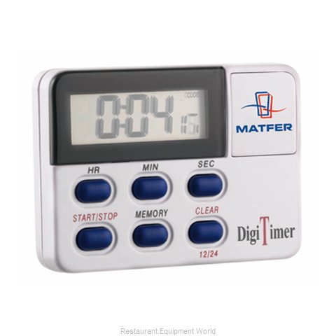 Matfer 250602 Timer, Electronic (Magnified)