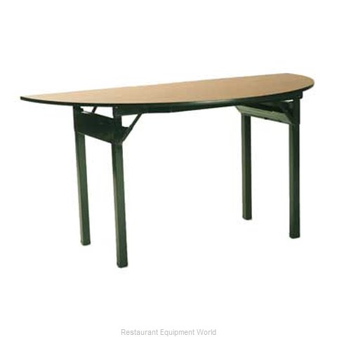 Maywood Furniture DLORIG72HR Folding Table, Round