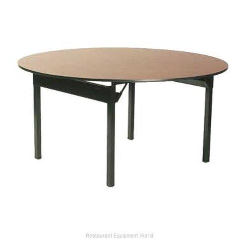 Maywood Furniture DLORIG72RD Folding Table, Round