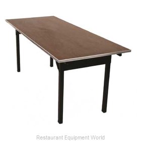 Maywood Furniture DLORIGLW1860 Folding Table, Rectangle