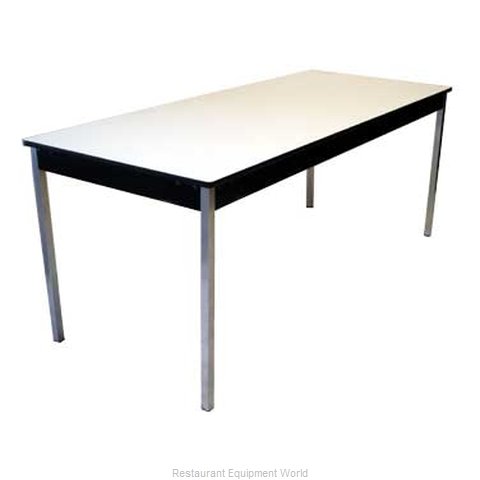 Maywood Furniture DLSTAT2448 Office Table (Magnified)
