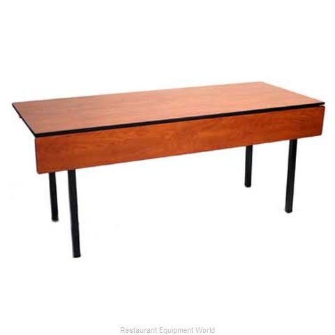 Maywood Furniture DLTRAIN2496 Folding Table, Rectangle