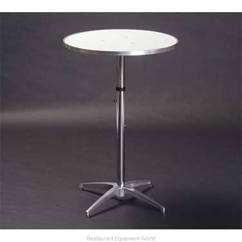 Maywood Furniture MF24RDPEDADJ Table, Indoor, Adjustable Height