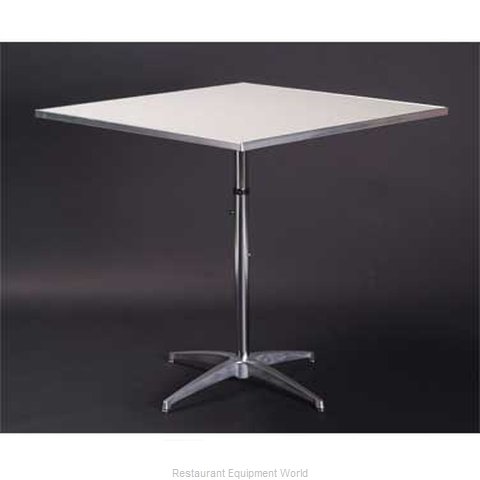 Maywood Furniture MF24SQPEDADJ Table, Indoor, Adjustable Height