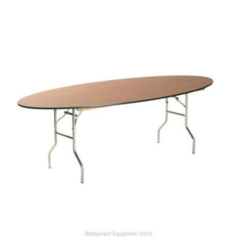 Maywood Furniture MF4296OVAL Folding Table, Oval