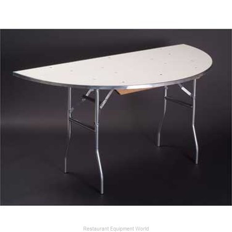 Maywood Furniture MF72HR Folding Table, Round