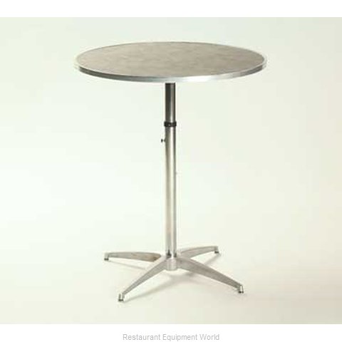 Maywood Furniture ML24RDPEDADJ Table, Indoor, Adjustable Height