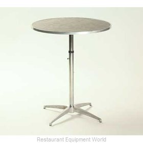 Maywood Furniture ML30RDPEDADJ Table, Indoor, Adjustable Height
