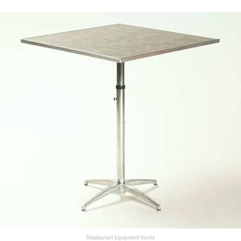 Maywood Furniture ML30SQPEDADJ Table, Indoor, Adjustable Height