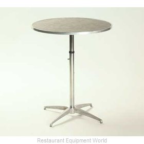 Maywood Furniture ML36RDPEDADJ Table, Indoor, Adjustable Height