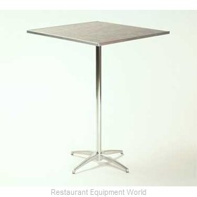 Maywood Furniture ML36SQPED3042 Table, Indoor, Adjustable Height