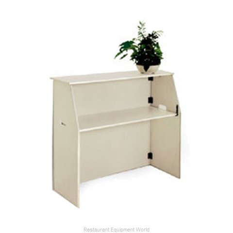 Maywood Furniture ML6PORTBARWHT Portable Bar