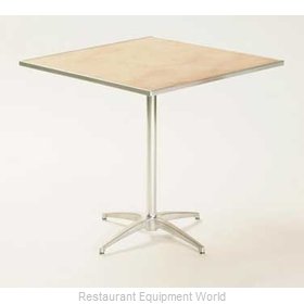 Maywood Furniture MP24SQPED3042 Table, Indoor, Adjustable Height